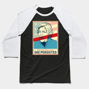 Nevertheless She Persisted Baseball T-Shirt